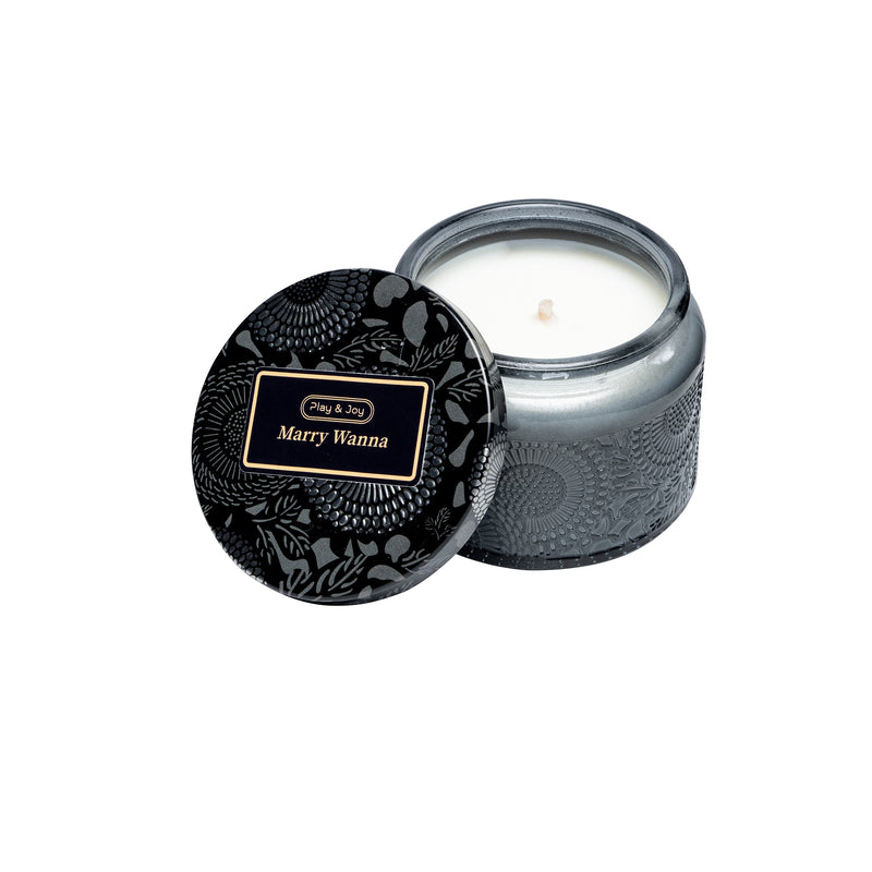 Hemp-Infused Sensual Massage Candle – Tobacco Leaf
