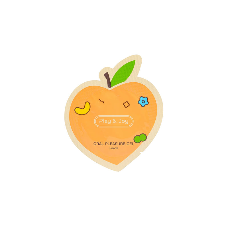 Peach Flavored Oral Pleasure Gel – Travel Pack