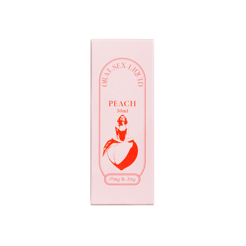 Peach Flavored Oral Pleasure Gel