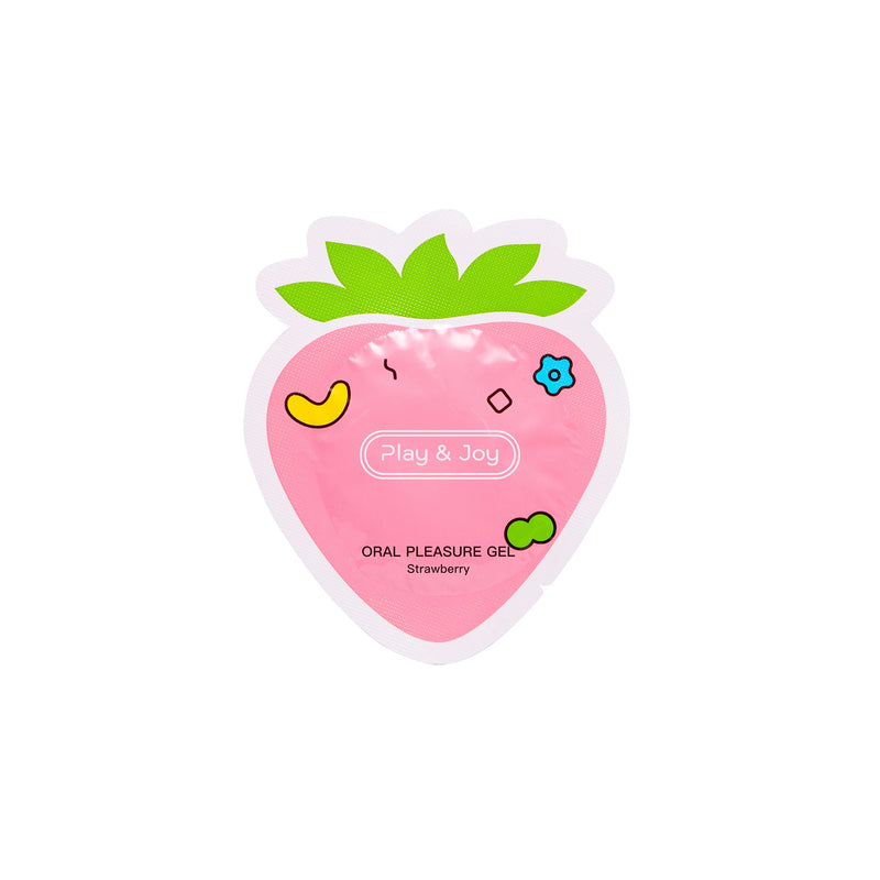 Strawberry Flavored Oral Pleasure Gel – Travel Pack